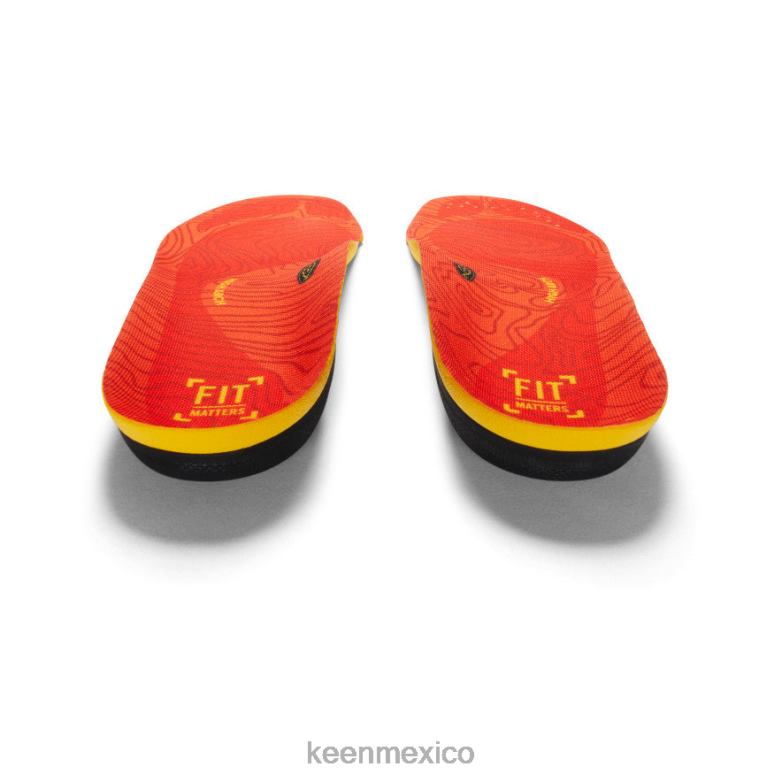 KEEN plantilla de arco alto al aire libre k-30 hombres rojo accesorios TXRFD274