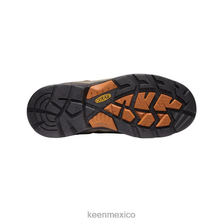 KEEN Bota impermeable detroit xt (puntera blanda) hombres negro oliva/cuero marrón calzado TXRFD178