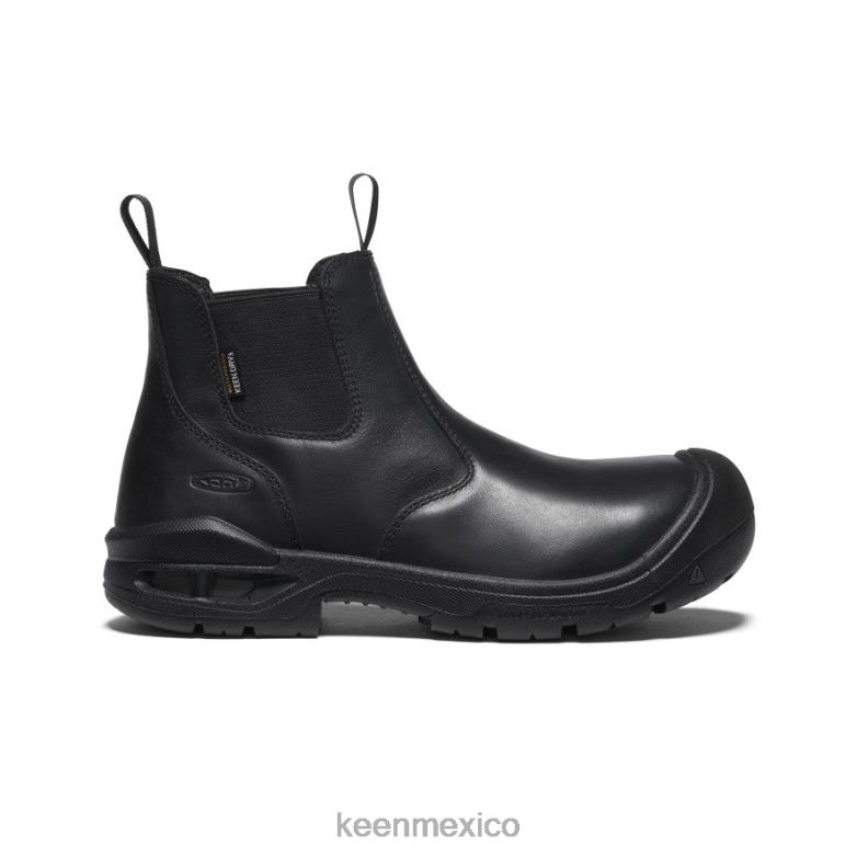 KEEN Bota impermeable juneau romeo (puntera de fibra de carbono) hombres negro calzado TXRFD242