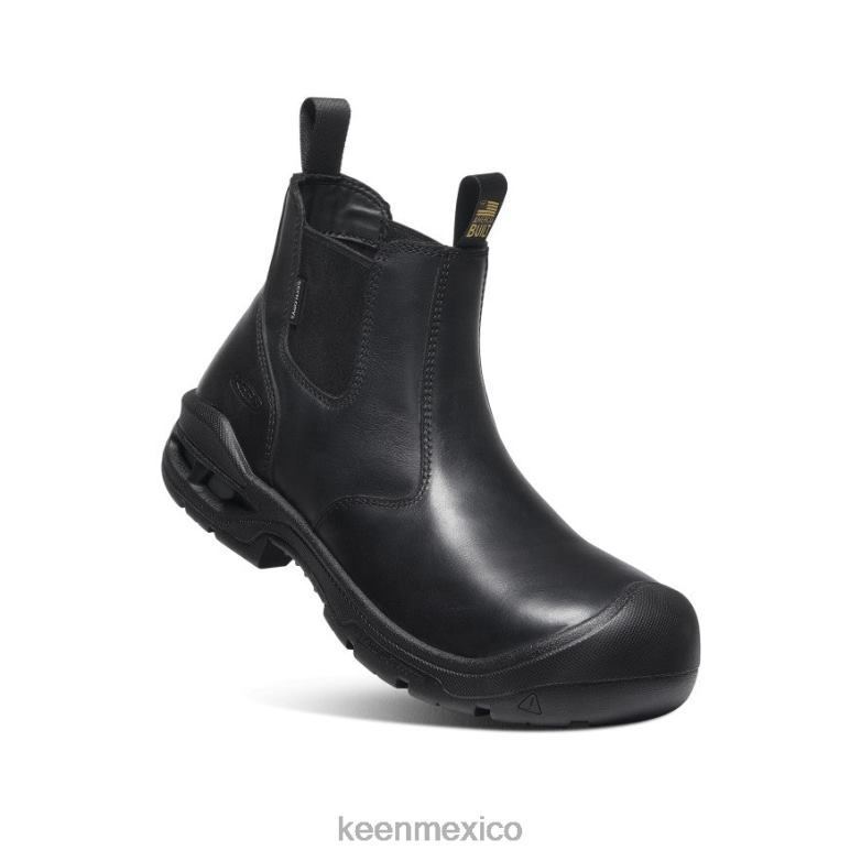 KEEN Bota impermeable juneau romeo (puntera de fibra de carbono) hombres negro calzado TXRFD242