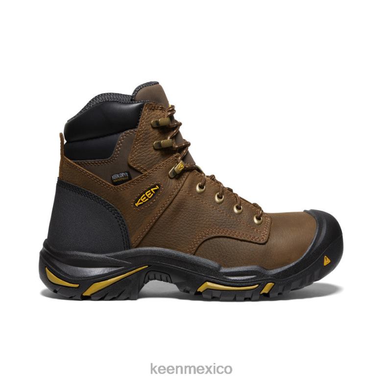 KEEN Monte Vernon 6" hombres cascada marrón calzado TXRFD283