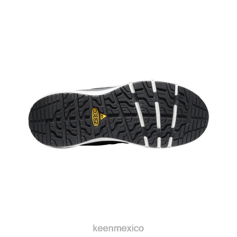 KEEN Vista Energy Mid (puntera de fibra de carbono) hombres vapor/negro calzado TXRFD140