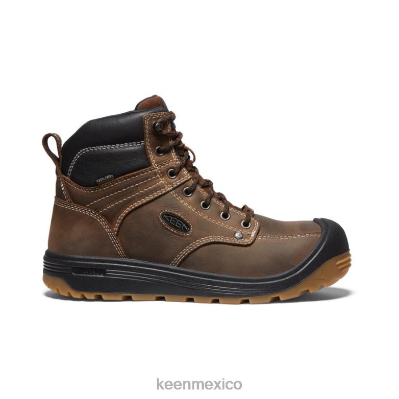 KEEN fuerte wayne 6" hombres tierra oscura/goma calzado TXRFD23