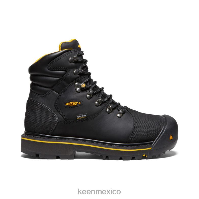 KEEN milwaukee impermeable (puntera de acero) hombres negro calzado TXRFD363