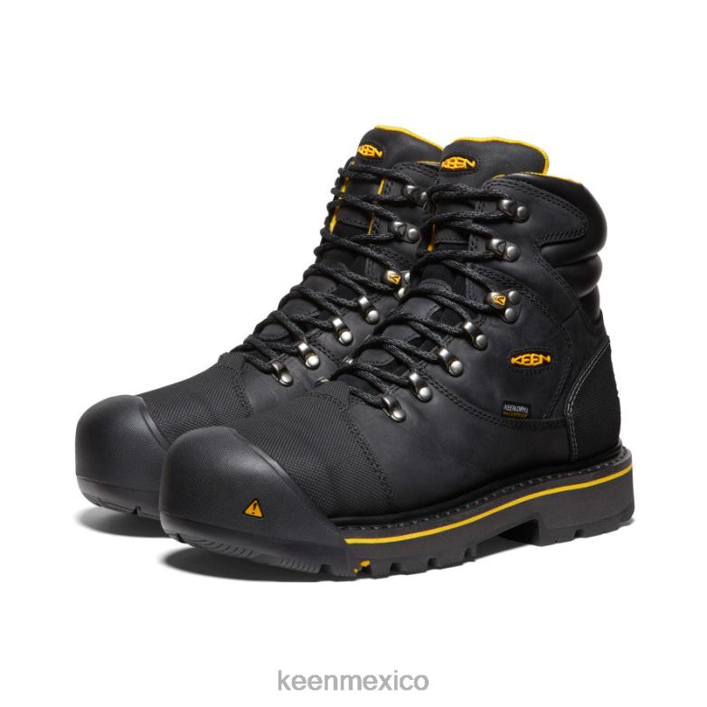 KEEN milwaukee impermeable (puntera de acero) hombres negro calzado TXRFD363