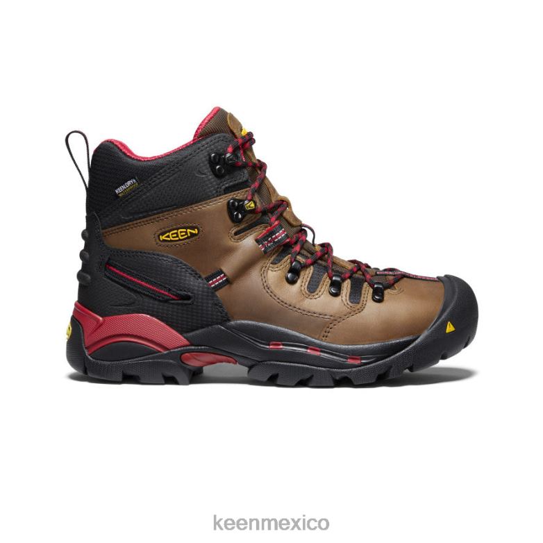 KEEN pittsburgh 6" hombres bisonte calzado TXRFD177