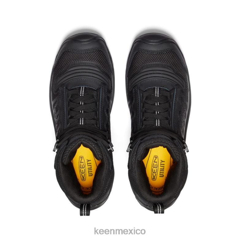 KEEN reno kbf impermeable medio (puntera blanda) hombres negro calzado TXRFD5