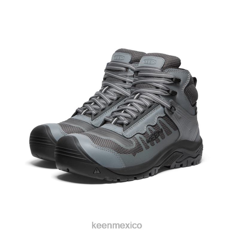 KEEN reno mid kbf impermeable (puntera de fibra de carbono) hombres imán/negro calzado TXRFD21