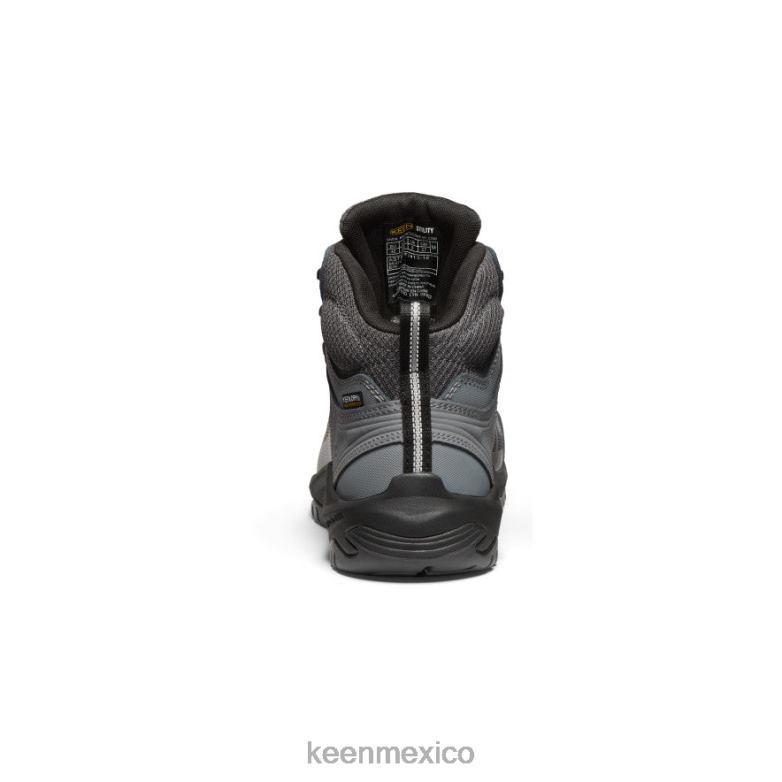KEEN reno mid kbf impermeable (puntera de fibra de carbono) hombres imán/negro calzado TXRFD21