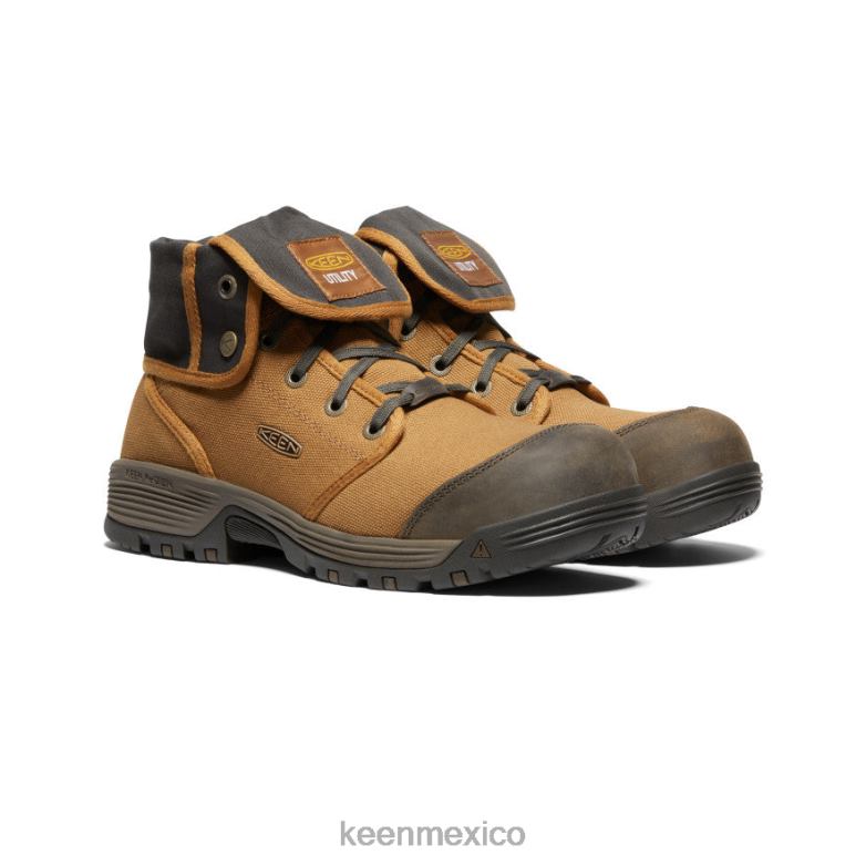 KEEN roswell mid (puntera de fibra de carbono) hombres almendra/oliva negra calzado TXRFD281