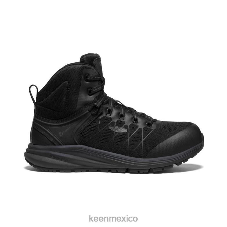 KEEN vista energy mid int met (puntera de fibra de carbono) hombres Cuervo negro calzado TXRFD38