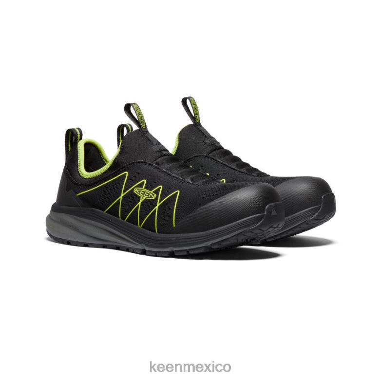 KEEN Vista Energy Shift (puntera de fibra de carbono) hombres negro/onagra calzado TXRFD182