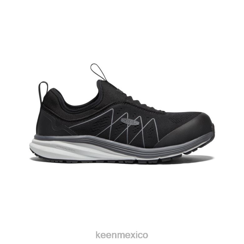 KEEN Vista Energy Shift (puntera de fibra de carbono) hombres vapor/negro calzado TXRFD183