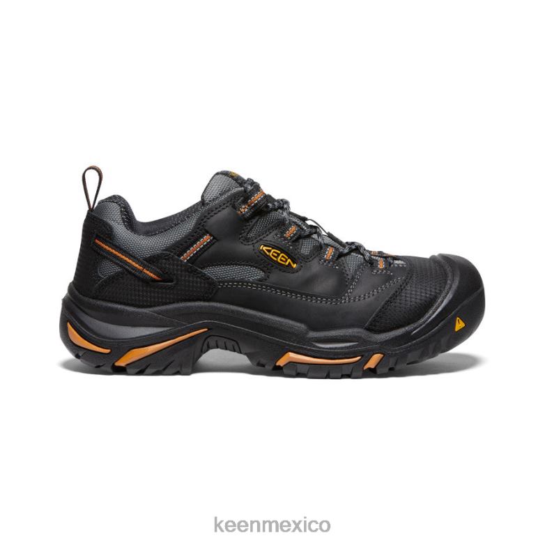 KEEN Braddock bajo (puntera de acero) hombres negro/bossa nova calzado TXRFD355