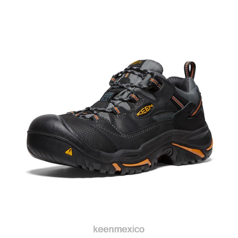 KEEN Braddock bajo (puntera de acero) hombres negro/bossa nova calzado TXRFD355