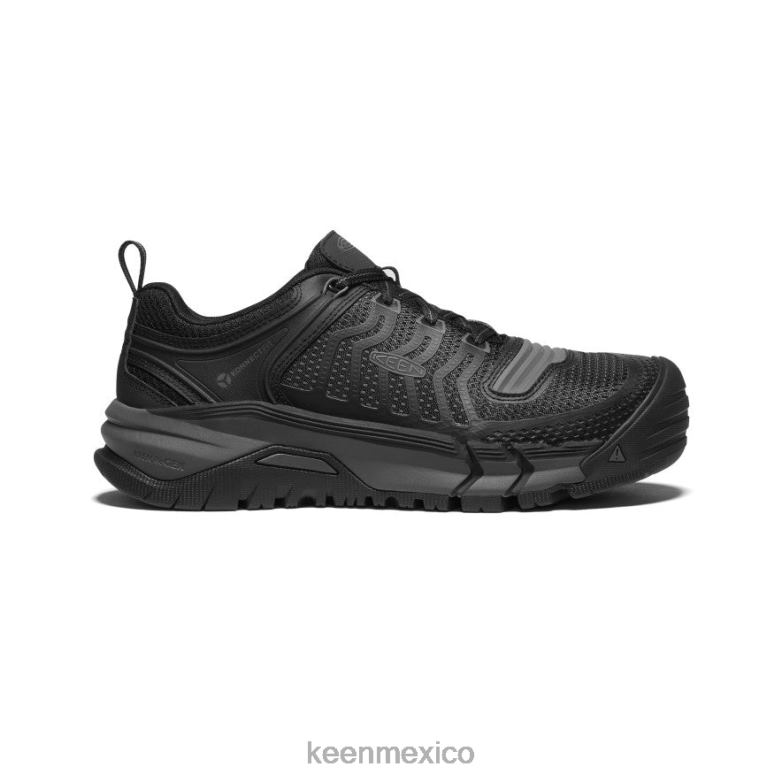 KEEN Kansas City (puntera de fibra de carbono) hombres negro/pistola calzado TXRFD233