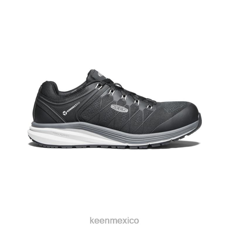 KEEN Vista Energy ESD (puntera de fibra de carbono) hombres vapor/negro calzado TXRFD146