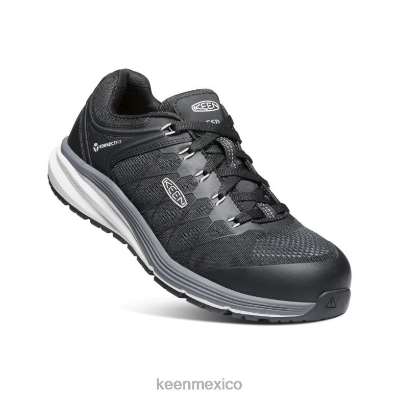 KEEN Vista Energy ESD (puntera de fibra de carbono) hombres vapor/negro calzado TXRFD146