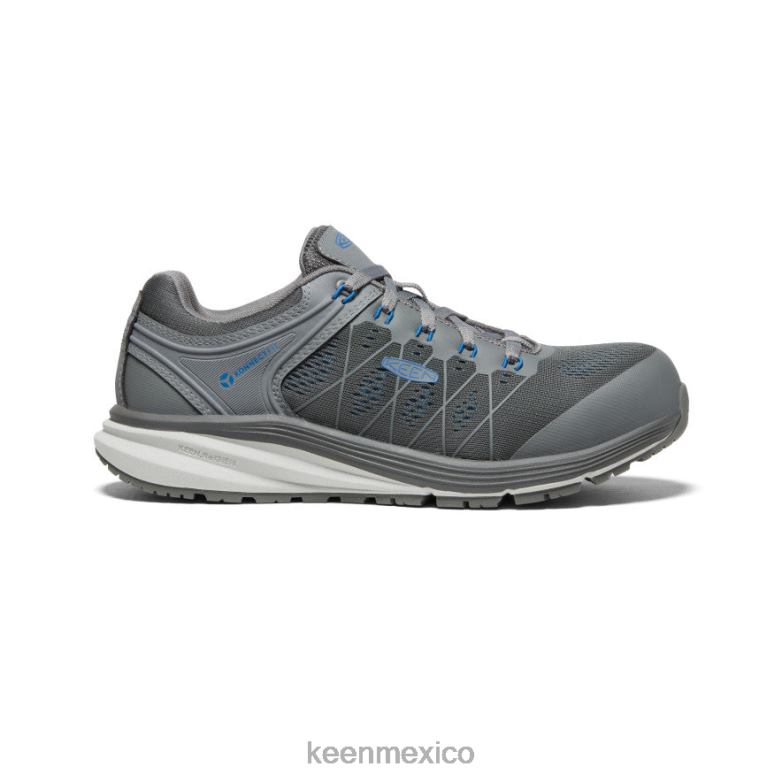KEEN Vista Energy (puntera de fibra de carbono) hombres gris acero/azul baleine calzado TXRFD159