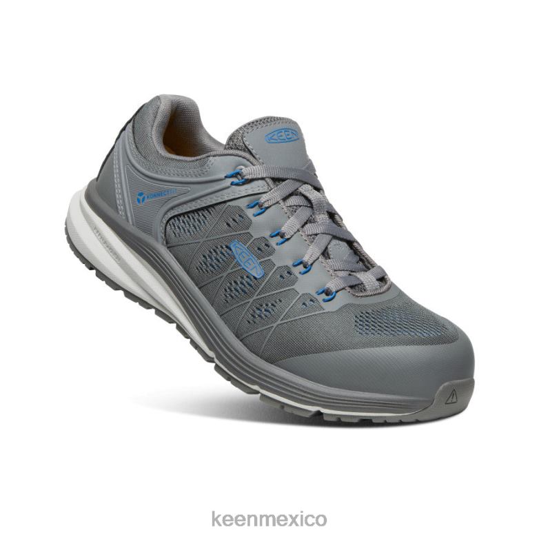 KEEN Vista Energy (puntera de fibra de carbono) hombres gris acero/azul baleine calzado TXRFD159