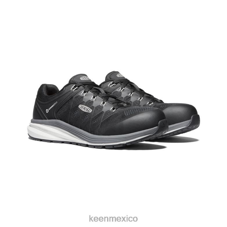 KEEN Vista Energy (puntera de fibra de carbono) hombres vapor/negro calzado TXRFD158
