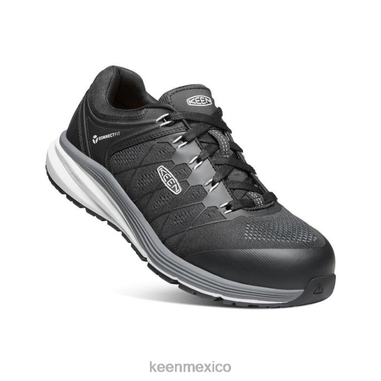 KEEN Vista Energy (puntera de fibra de carbono) hombres vapor/negro calzado TXRFD158