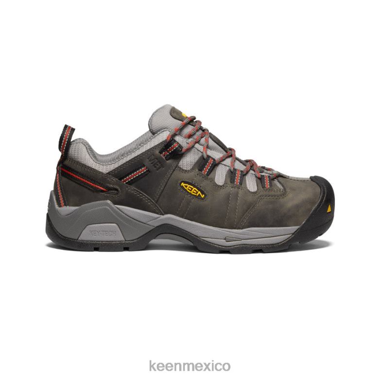 KEEN detroit xt internal met (puntera de acero) hombres gris acero/bossa nova calzado TXRFD338