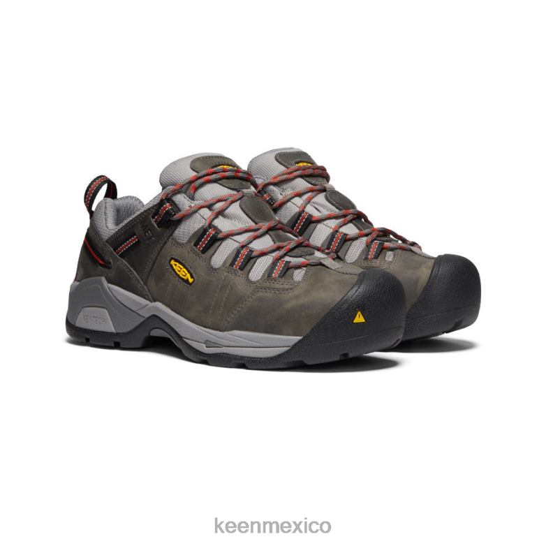 KEEN detroit xt internal met (puntera de acero) hombres gris acero/bossa nova calzado TXRFD338