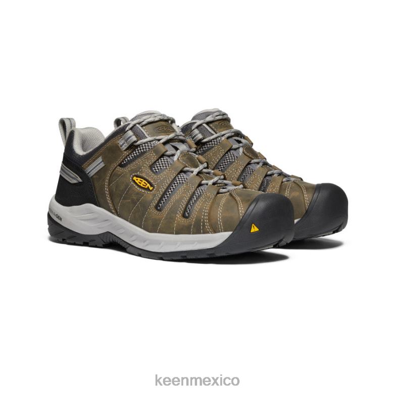 KEEN pedernal ii (punta de acero) hombres gárgola/paloma calzado TXRFD253