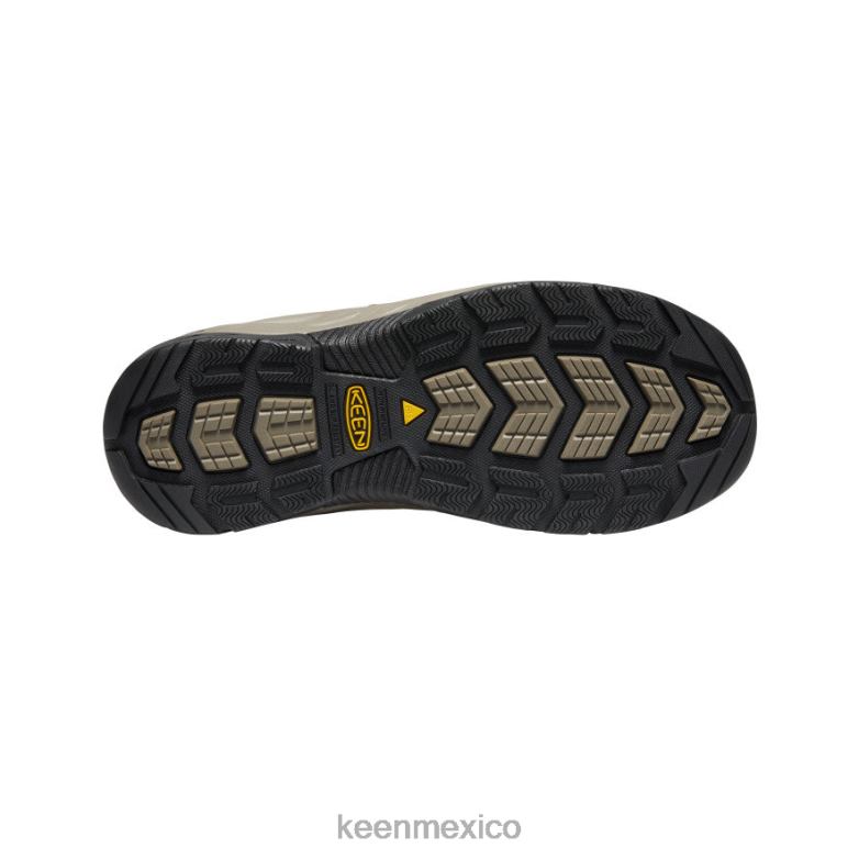 KEEN pedernal ii (punta de acero) hombres shitake/óxido calzado TXRFD254
