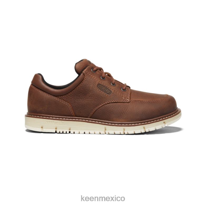 KEEN san jose oxford (dedo blando) hombres pan de jengibre/blanquecino calzado TXRFD238