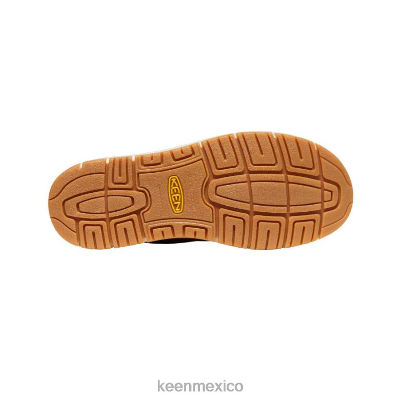 KEEN san jose oxford (puntera de aluminio) hombres pan de jengibre/blanquecino calzado TXRFD298