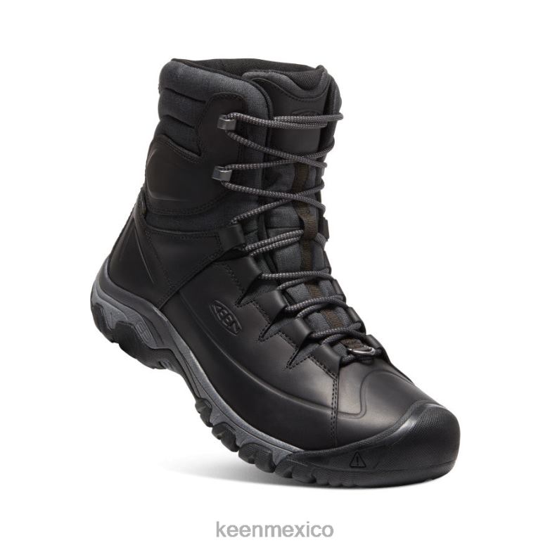 KEEN bota impermeable de encaje alto targhee hombres Cuervo negro calzado TXRFD390