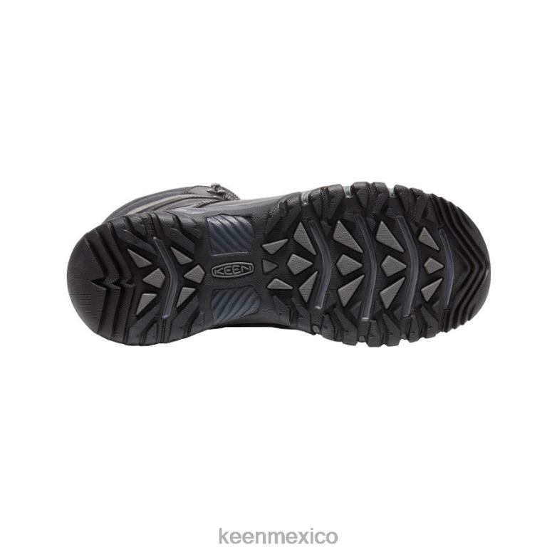 KEEN bota impermeable de encaje alto targhee hombres Cuervo negro calzado TXRFD390