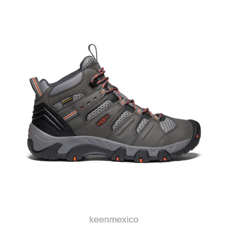 KEEN bota impermeable koven hombres imán/ladrillo cocido calzado TXRFD321