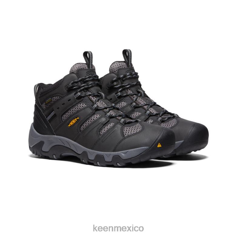 KEEN bota impermeable koven hombres negro/gris acero calzado TXRFD320