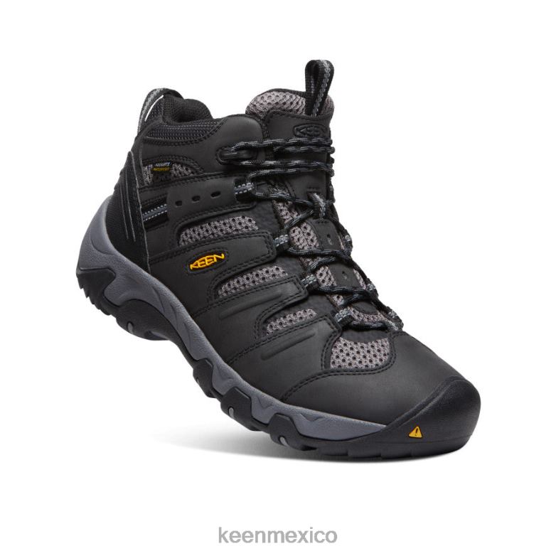KEEN bota impermeable koven hombres negro/gris acero calzado TXRFD320