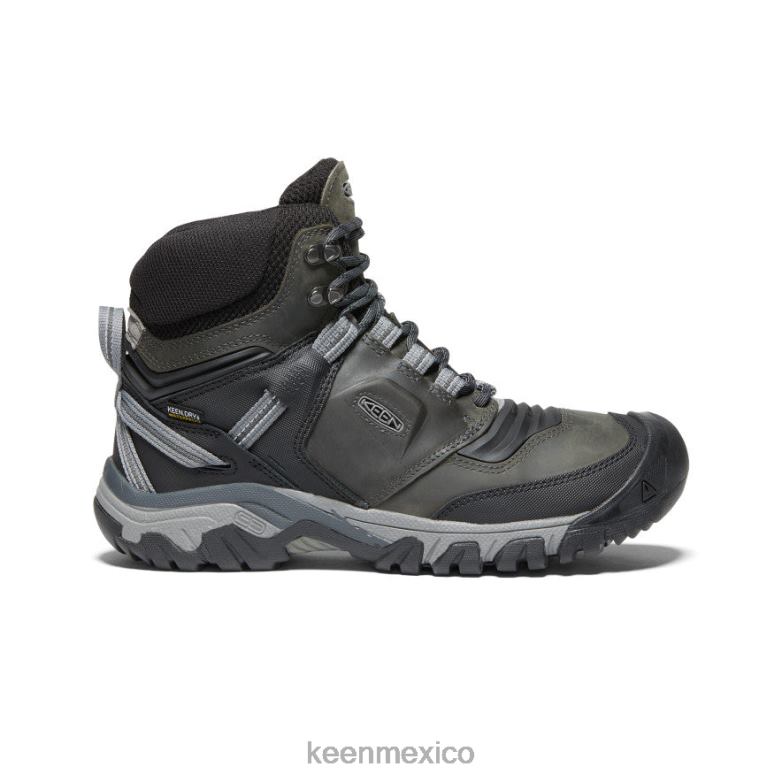 KEEN bota impermeable ridge flex hombres imán/negro calzado TXRFD141
