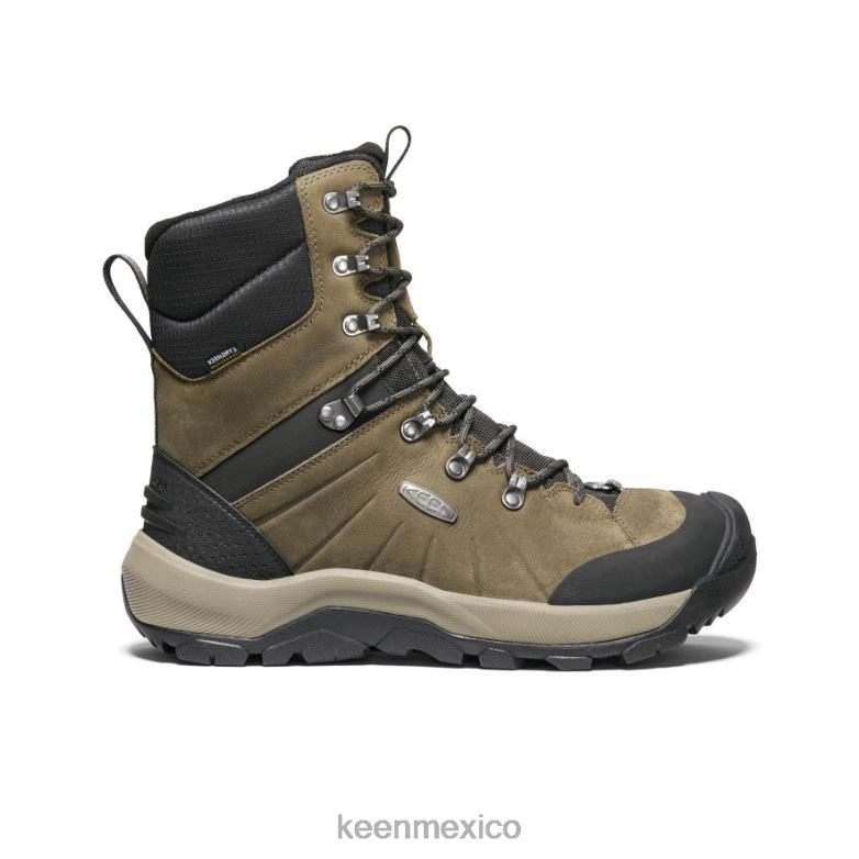 KEEN bota polar alta revel iv hombres cantimplora/negro calzado TXRFD373