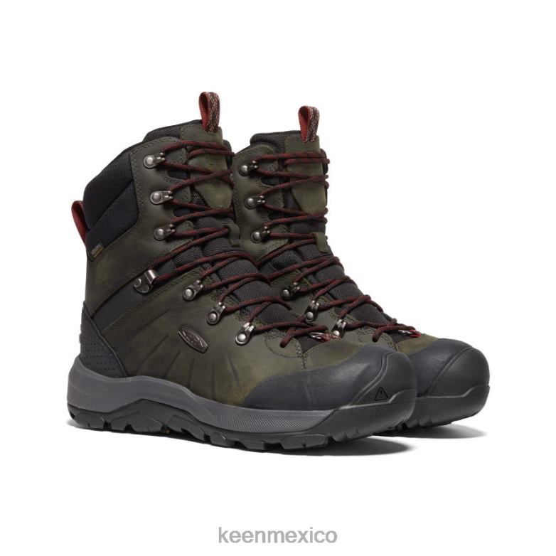 KEEN bota polar alta revel iv hombres imán/alfombra roja calzado TXRFD374