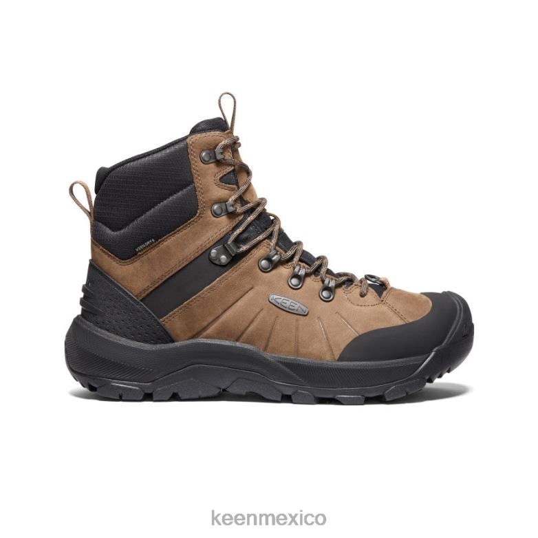 KEEN bota polar revel iv hombres café tierra oscura/caramelo calzado TXRFD378