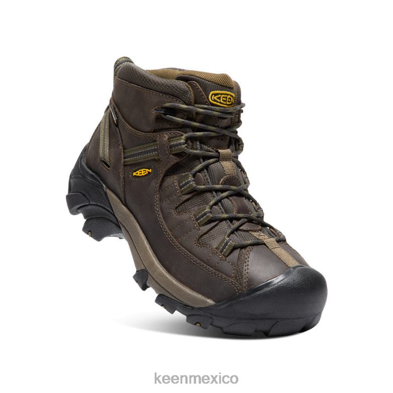 KEEN botas de montaña impermeables targhee ii hombres cantimplora/oliva oscura calzado TXRFD156