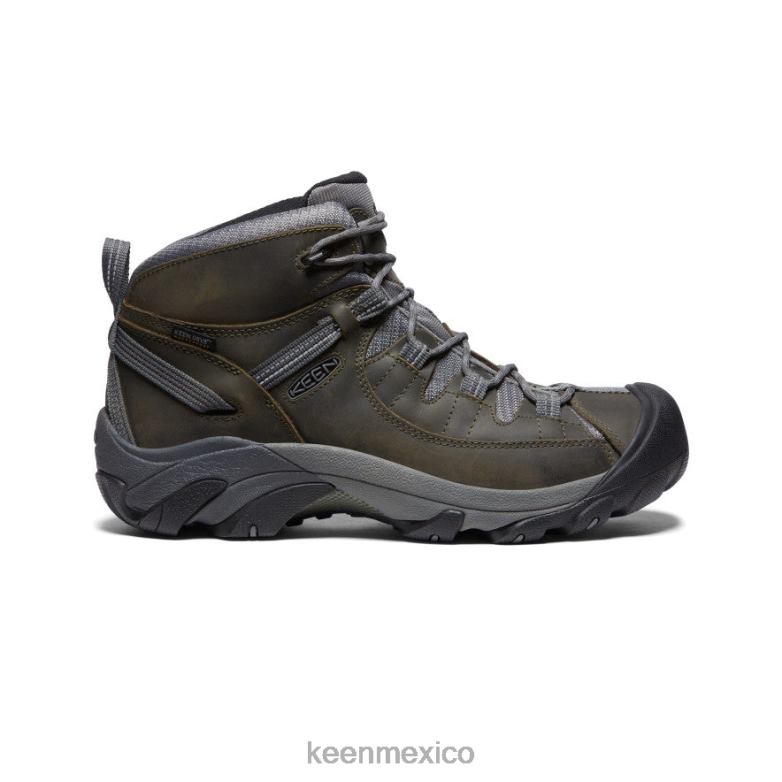 KEEN botas de montaña impermeables targhee ii hombres gris acero/imán calzado TXRFD152