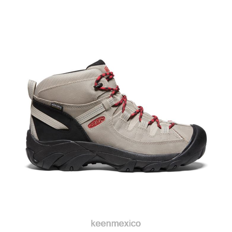 KEEN botas de montaña impermeables targhee ii hombres safari/alfombra roja calzado TXRFD153