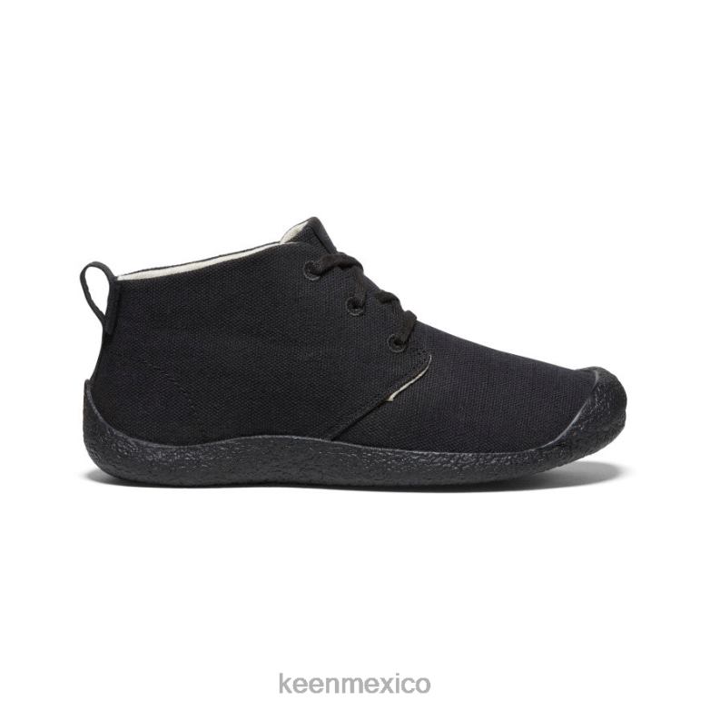 KEEN chukka de lona mosey hombres negro calzado TXRFD33