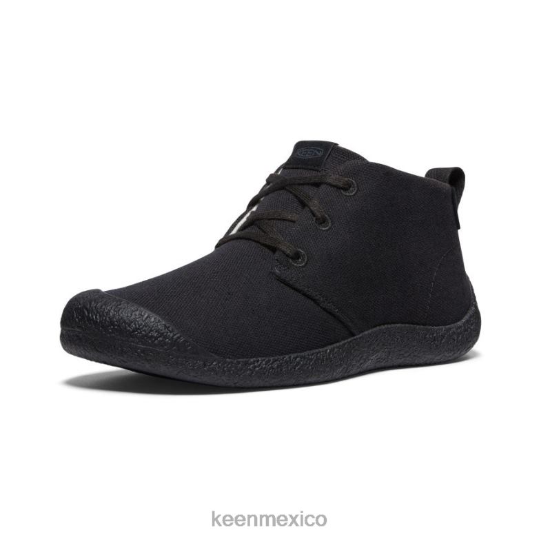 KEEN chukka de lona mosey hombres negro calzado TXRFD33