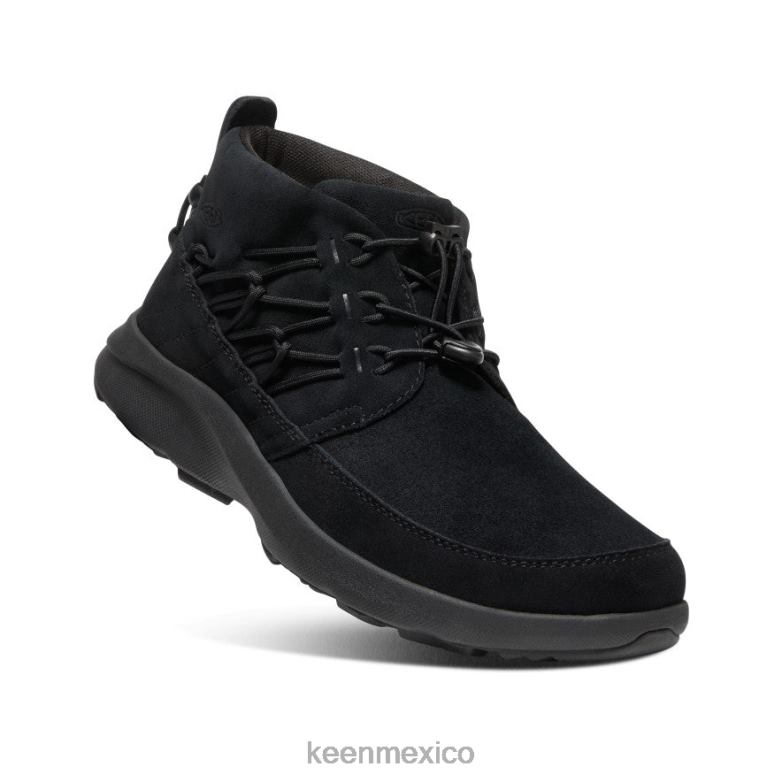 KEEN chukker uneek hombres negro calzado TXRFD276