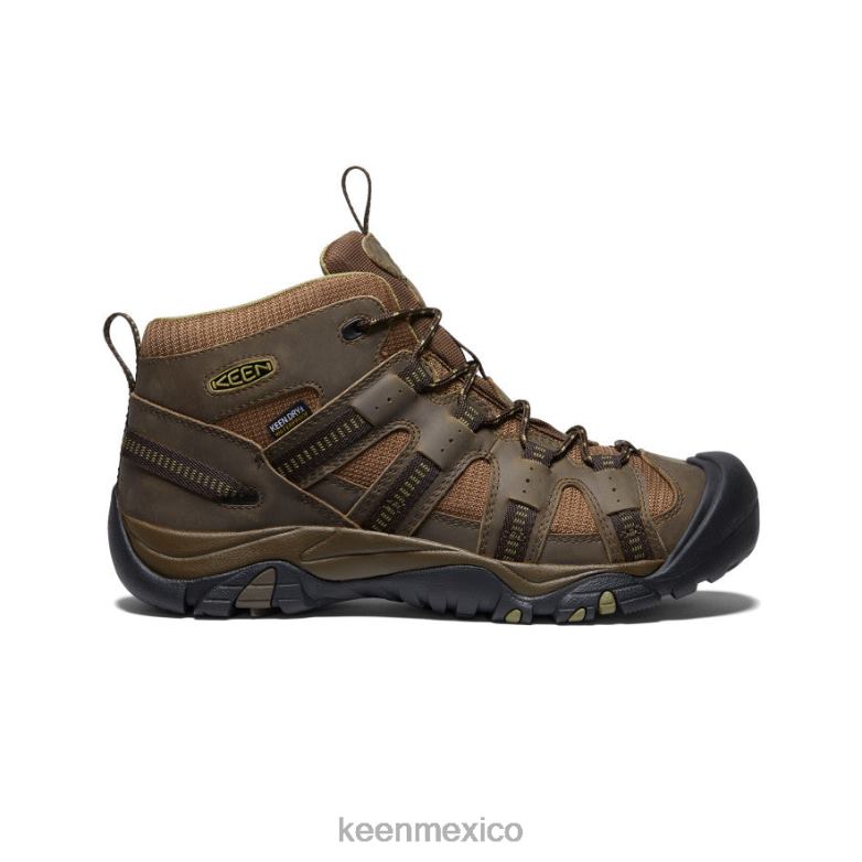 KEEN siskiyou impermeable medio hombres oliva oscuro/verde oliva calzado TXRFD327