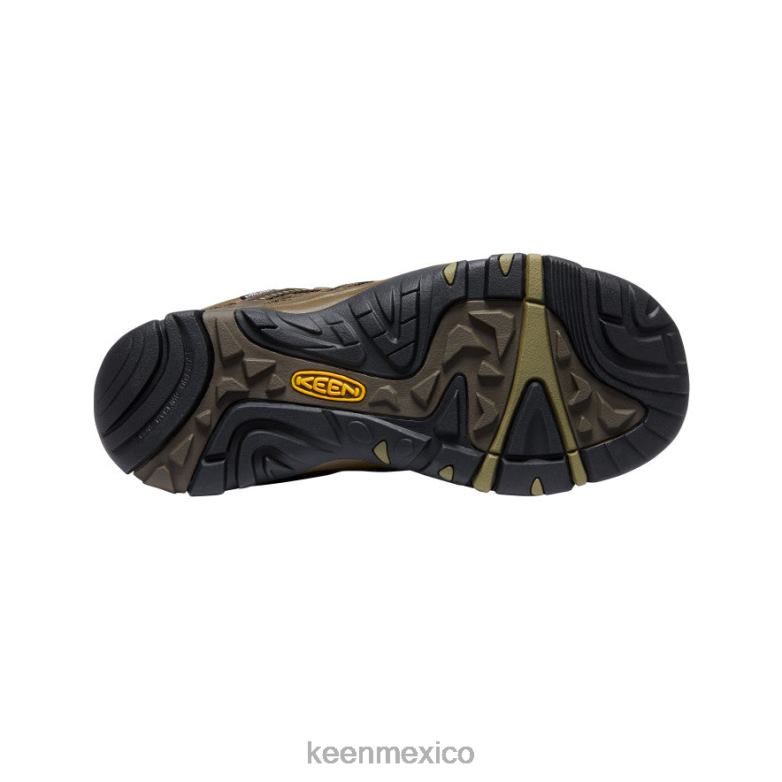 KEEN siskiyou impermeable medio hombres oliva oscuro/verde oliva calzado TXRFD327