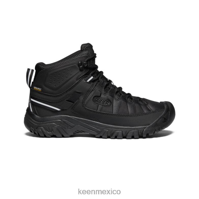 KEEN targhee exp impermeable medio hombres negro calzado TXRFD68
